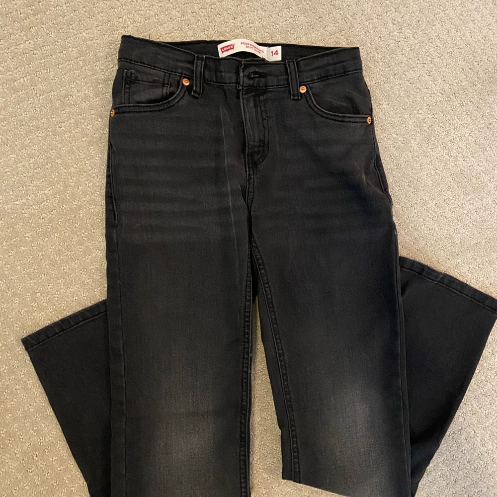 Levi's Boy’s Gray Slim Jeans